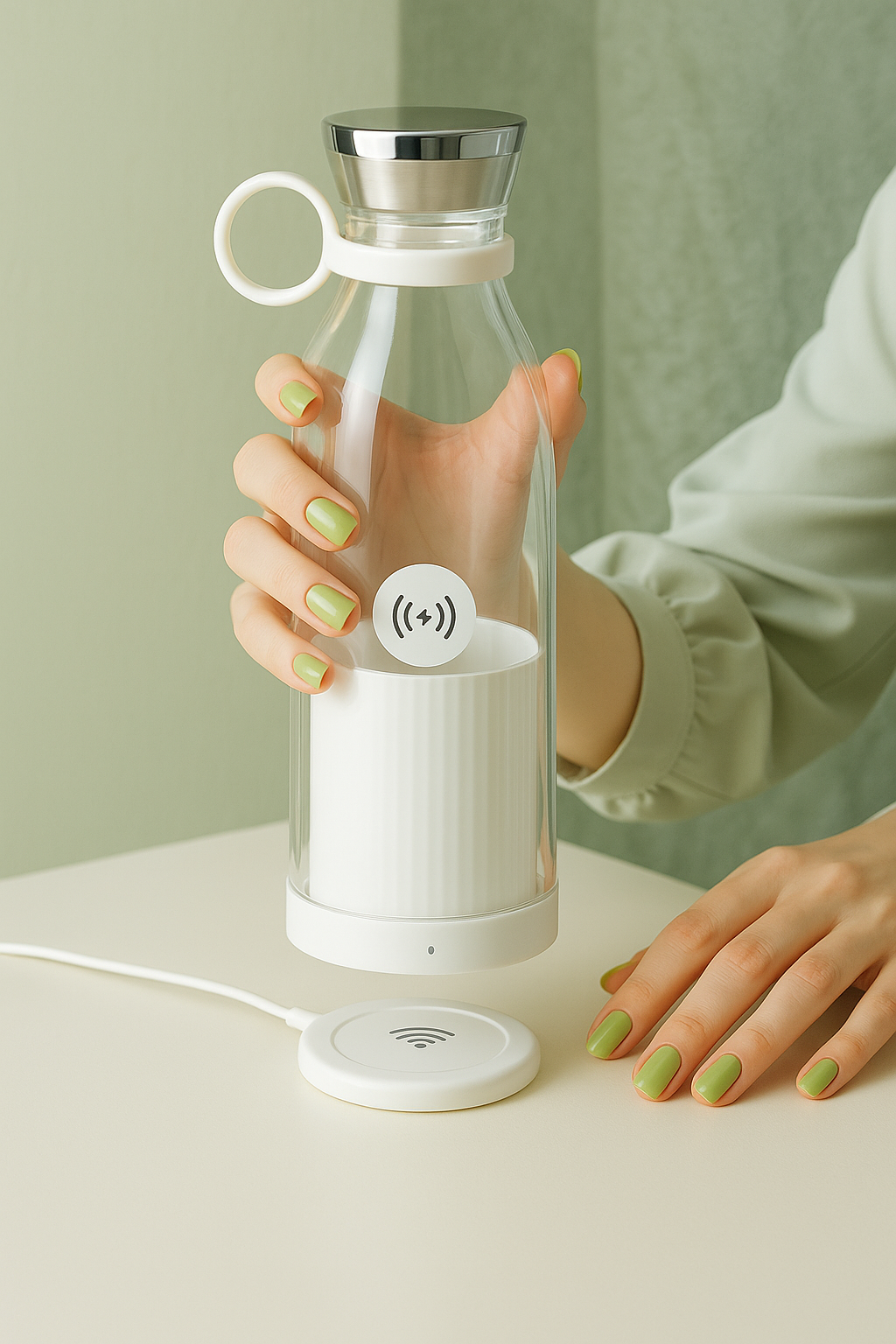 LICUADORA PORTÁTIL RECARGABLE 350ML