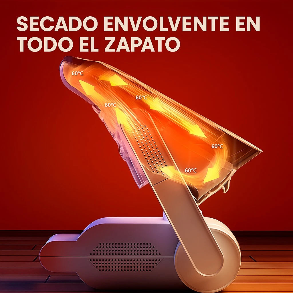 Secador De Zapatos Eléctrico Portátil - Seca, Desodoriza y Cuida