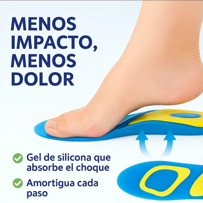 Plantillas Ortopedicas Gel-Ajustables,comodas, antidoloras.