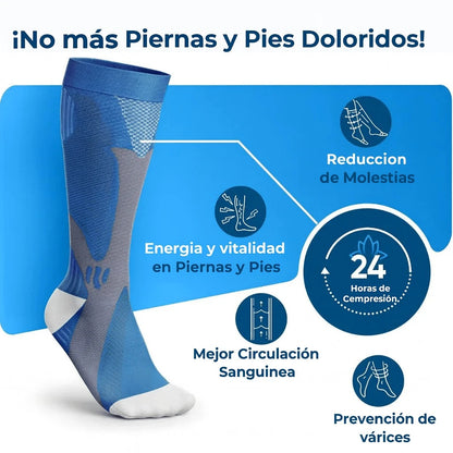 Medias Compresión Confort Plus™ - Recomendadas por profesionales
