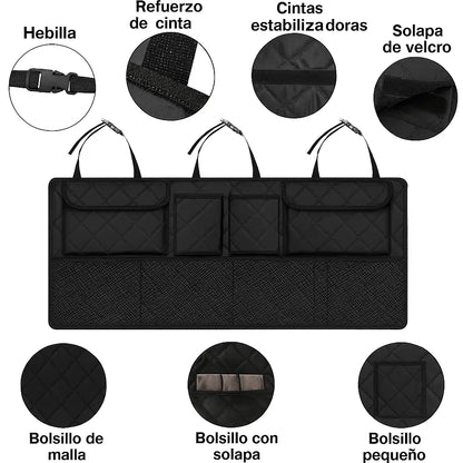 Organizador de Auto Pro - Abrocha, Ajusta y Usa al instante