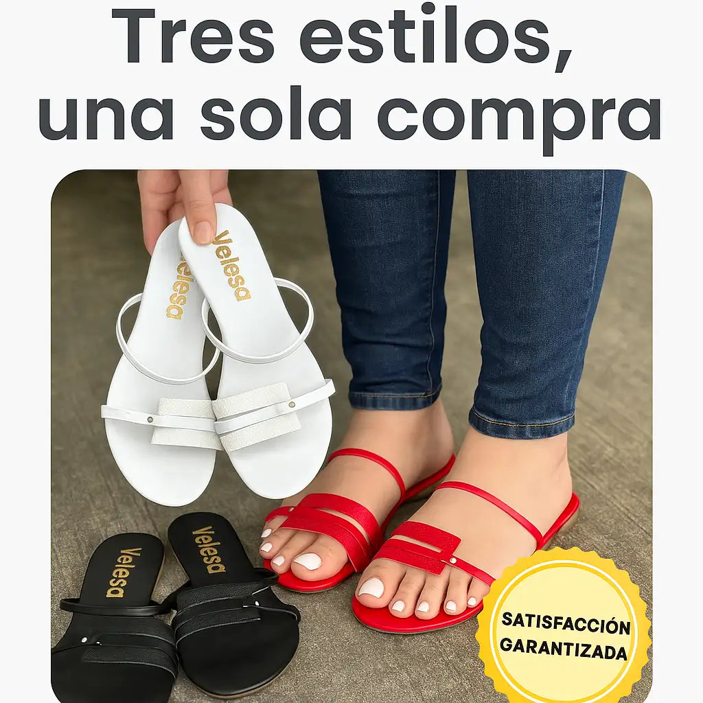 Trío Glam Comfort - ✨ Elegancia, comodidad y versatilidad👡 en un solo combo premium.