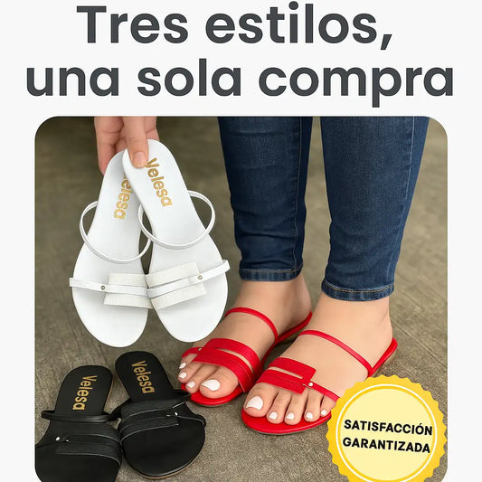 Trío Glam Comfort - ✨ Elegancia, comodidad y versatilidad👡 en un solo combo premium.