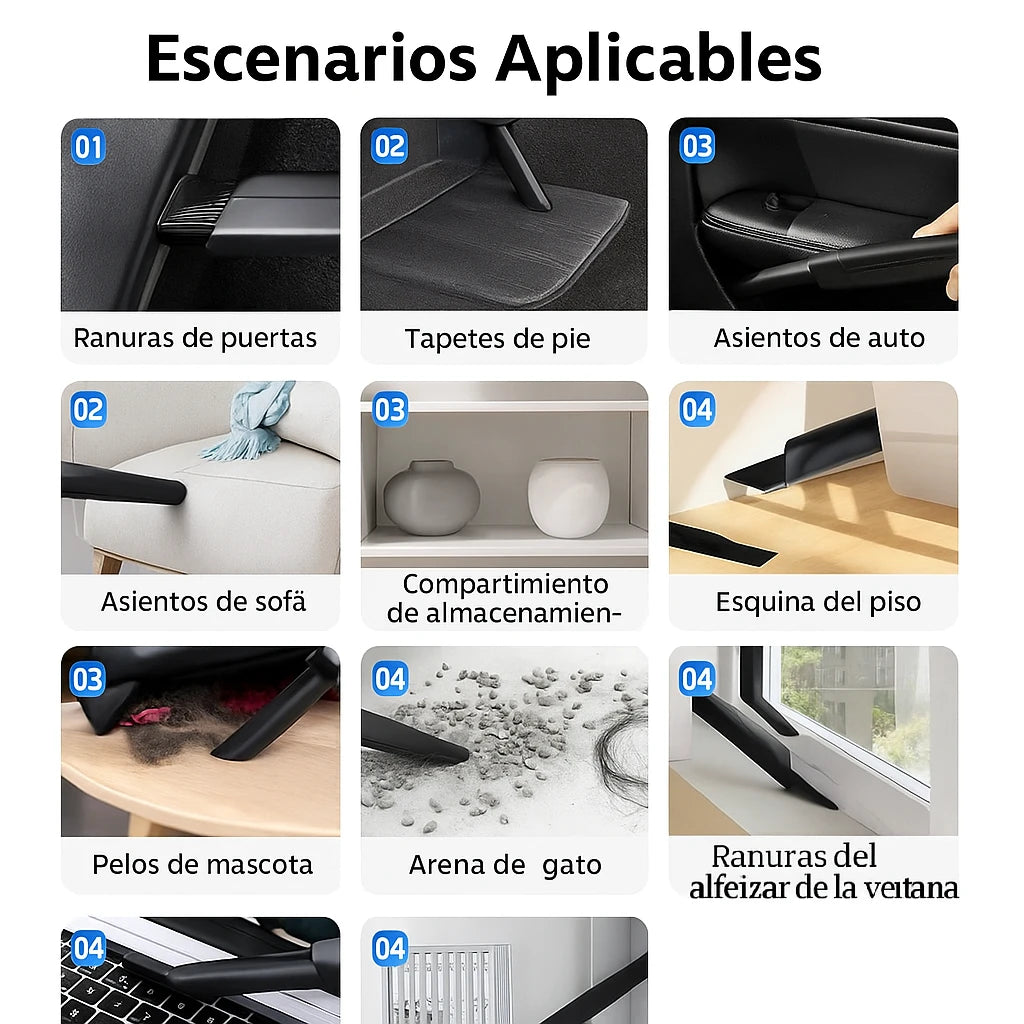 Aspiradora TurboZen® – Potencia 2 en 1 para limpiar y soplar sin cables